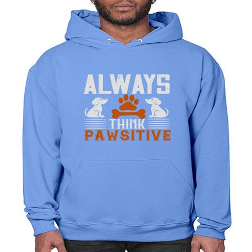 Always Think Pawsitive Style 133# - dogs- Hoodie