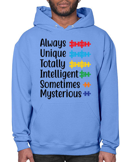 Always Unique Style 42# - autism- Hoodie