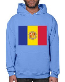 Andorra 325# - world flags- Hoodie