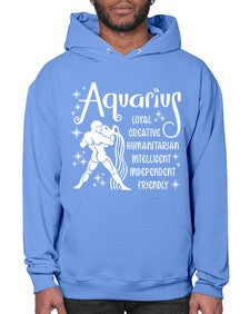 Aquarius 68# - aquarius- Hoodie