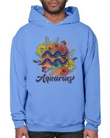Aquarius 7# - aquarius- Hoodie