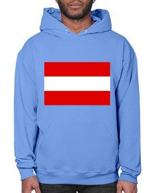 Austria 384# - world flags- Hoodie