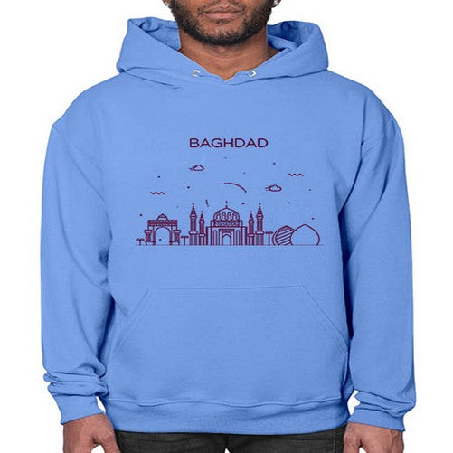Baghdat 386# - cities- Hoodie