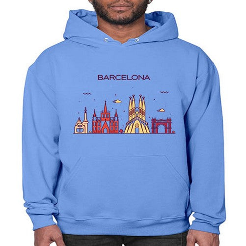 Barcelona 415# - cities- Hoodie