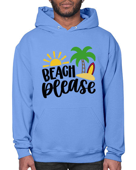 Beach Please Style 51# - summer- Hoodie