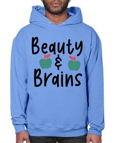 Beauty and Brains 18# - general school- Hoodie