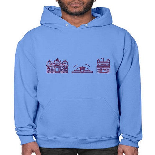 Bhopal 454# - cities- Hoodie