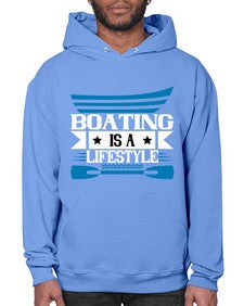 Boating is a lifestyle 52# - boats- Hoodie