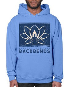 Breathe into Your Backbends 182# - yoga- Hoodie