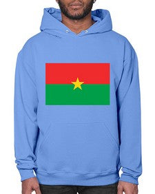 Burkina Faso 522# - world flags- Hoodie
