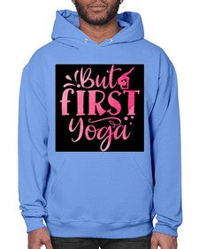 But First Yoga  188# - yoga- Hoodie
