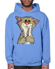 Cat 44# - cartoon animals- Hoodie