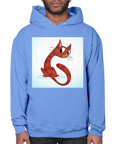 Cat 67# - cartoon animals- Hoodie