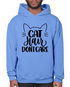 Cat Hair Dont Care Style 82# - cats- Hoodie