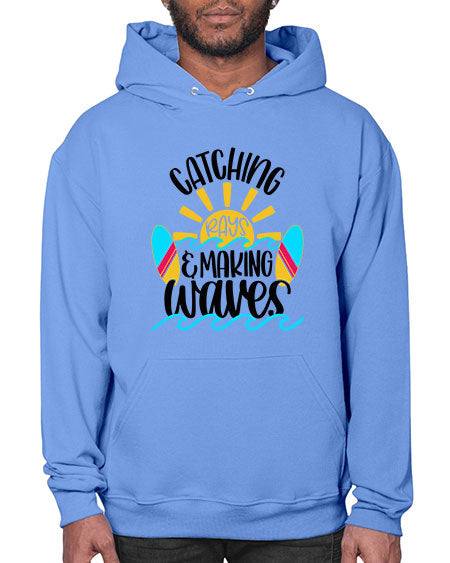 Catching Rays Making Waves Style 49# - summer- Hoodie