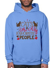 Cats Are My Favorite People Style 8# - cats- Hoodie