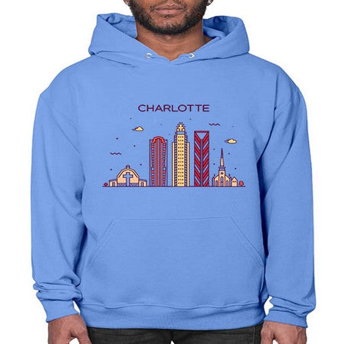 CharlotteNC 560# - cities- Hoodie
