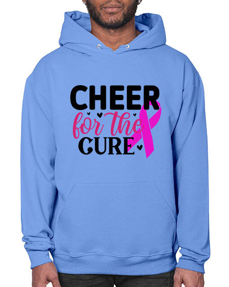 Cheer for the Cure 28# - breast cancer- Hoodie
