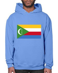 Comoros 612# - world flags- Hoodie