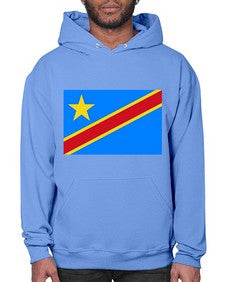 Congo Democratic Republic of the 613# - world flags- Hoodie