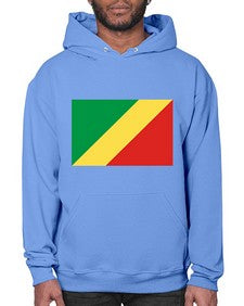 Congo Republic of the 614# - world flags- Hoodie