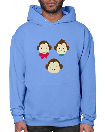 Cute_little_monkeys_5425 - monkey- Hoodie