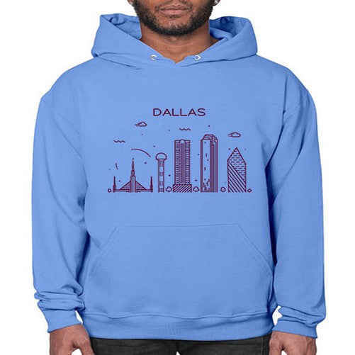 Dallas 643# - cities- Hoodie
