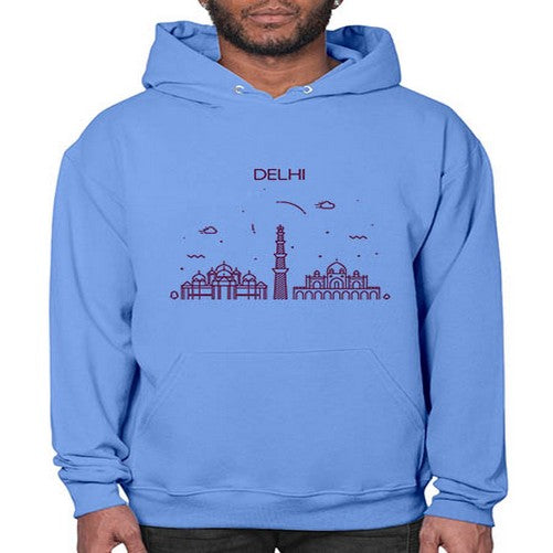 Delhi 654# - cities- Hoodie