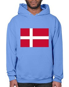 Denmark 657# - world flags- Hoodie