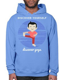 Discover Yourself Discover Yoga 199# - yoga- Hoodie