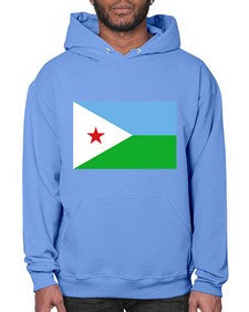 Djibouti 670# - world flags- Hoodie