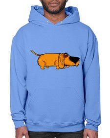 Dog 93# - cartoon animals- Hoodie