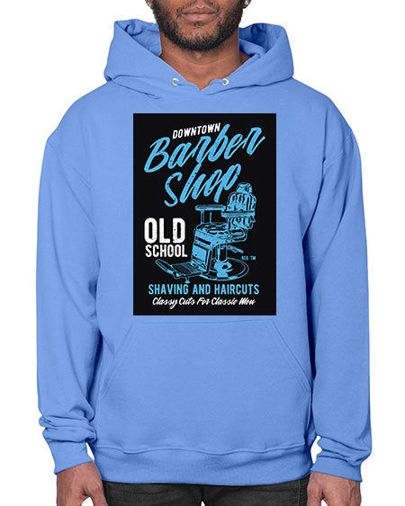 Downtown Barbershop CS729# - barber- Hoodie
