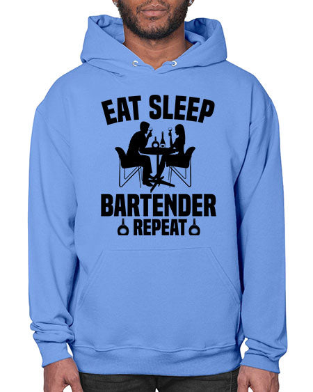 Eat sleep Style 130# - bartender- Hoodie