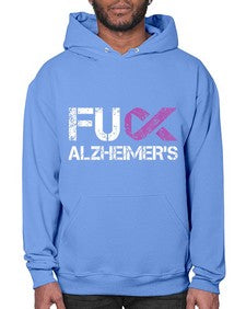 Fuck Alzheimers Fuck Dementia Alzheimer 151# - alzheimers- Hoodie
