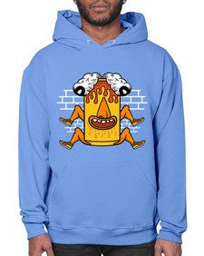 Fuck the weekend 128# - cartoon general- Hoodie