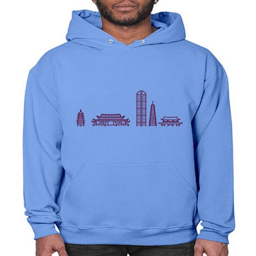 Fuzhou 752# - cities- Hoodie