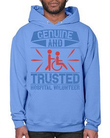 Genuine and Trusted Hospital Volunteer Style 2# - volunteer- Hoodie