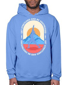 Get Stretched 225# - yoga- Hoodie