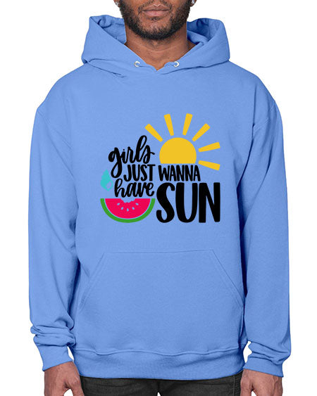 Girls Just Wanna Have Sun Style 44# - summer- Hoodie