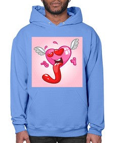 Heart 139# - cartoon general- Hoodie
