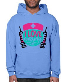 I Love Nursing Style Style 898# - nurse- Hoodie