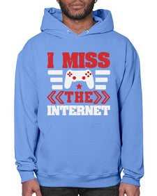 I miss the internet 24# - video games- Hoodie