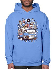 Ice Cream Van 1174# - ice cream- Hoodie