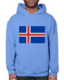 Iceland 921# - world flags- Hoodie