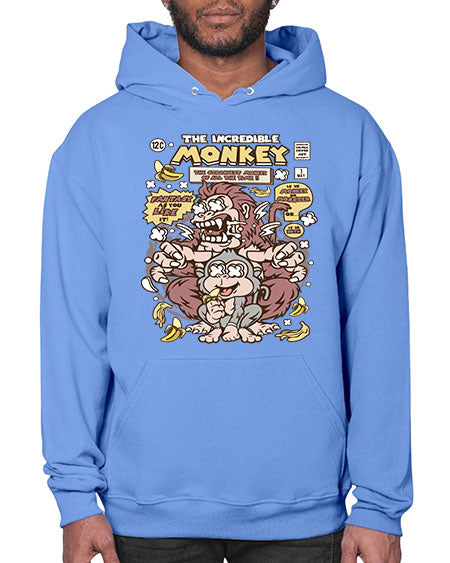 Incredible Monkey - monkey- Hoodie