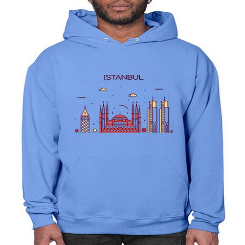 Istanbul 968# - cities- Hoodie