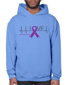 LOVE Gifts for Survivors National Alzheimers Awareness 192# - alzheimers- Hoodie