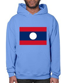 Laos 1111# - world flags- Hoodie