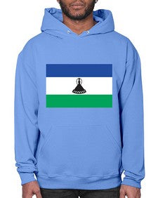 Lesotho 1129# - world flags- Hoodie